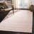 Cuomhouse Hand Tufted Wool And Cotton With Latex Chevron Rug-1784132577