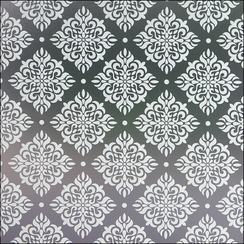 Film d'intimité pour fenêtre damassé, 48 po x 84 po