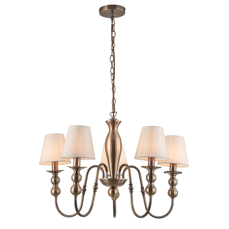 Hampson 5 - Light Shaded Chandelier