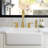Pull Down Double Handle Kitchen Faucet-89360314