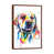 Classic Brown Wood Framed