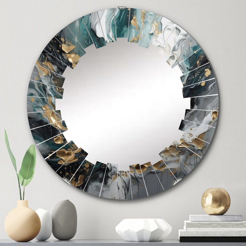 Miroir mural Zelina, 24 po x 24 po
