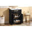 Meuble-lavabo 24 po avec lavabo en céramique intégré, armoire de salle de bain avec 2 portes, 1 tiroir basculant et meuble-lavabo simple pour salle de bain de petite et moyenne taille-126278861