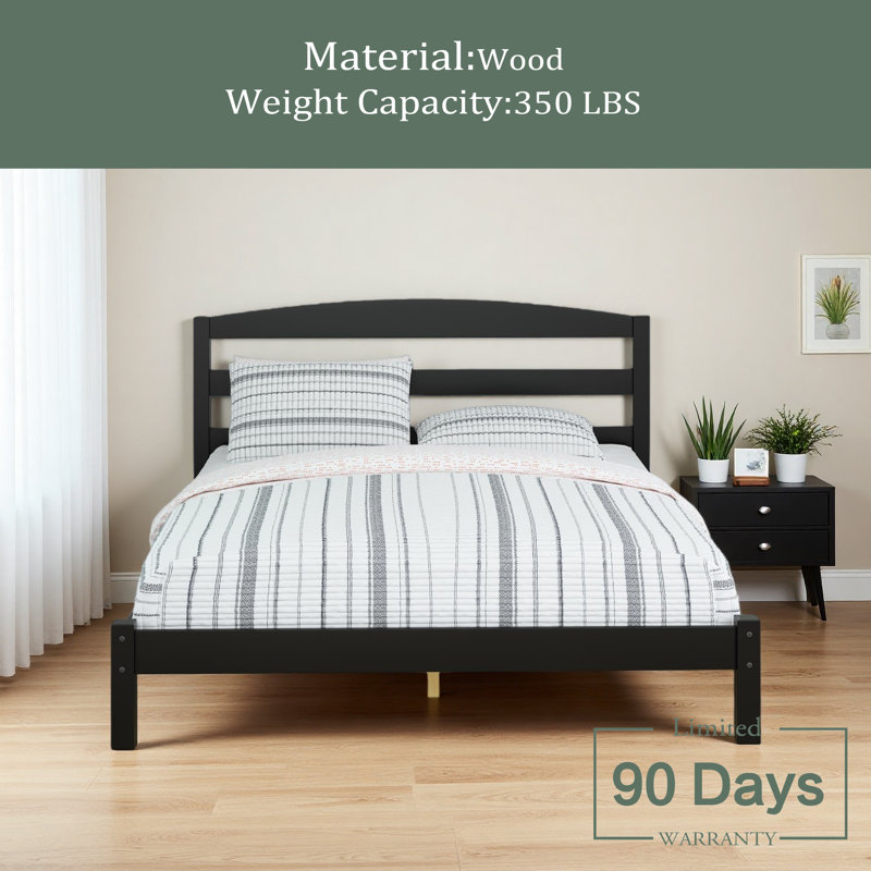 Lit plateforme Wood