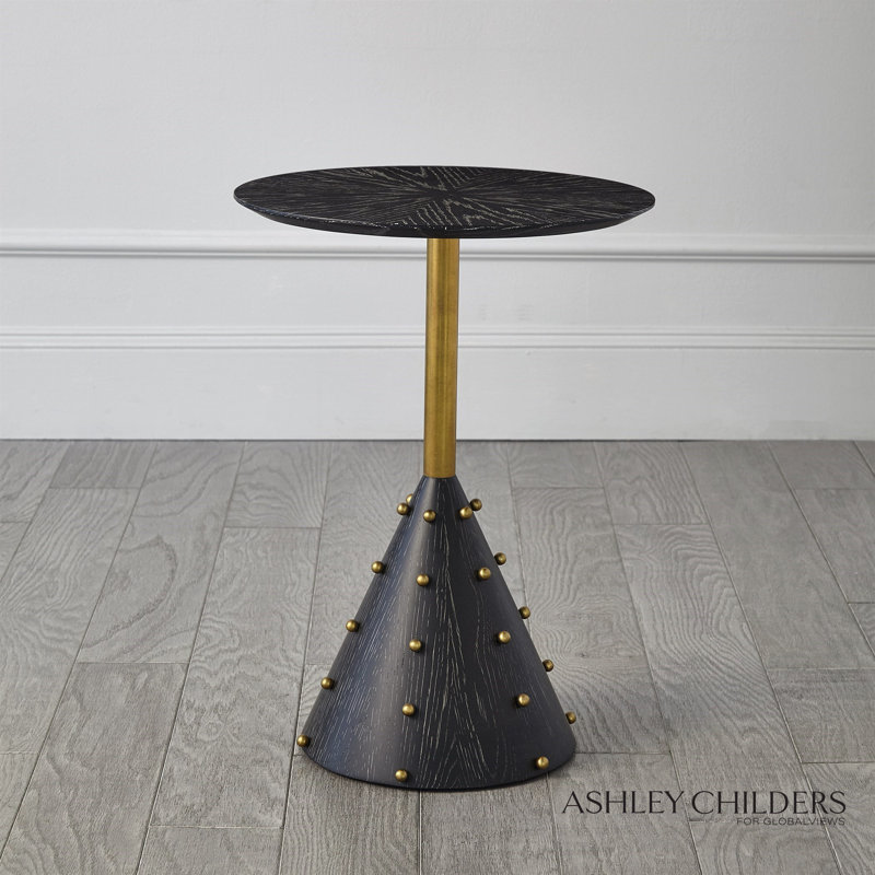 Spheres Drink Table, Black