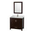 Meuble-lavabo simple avec plateau en marbre et armoire à pharmacie Sheffield-429478451-447963693-447963692