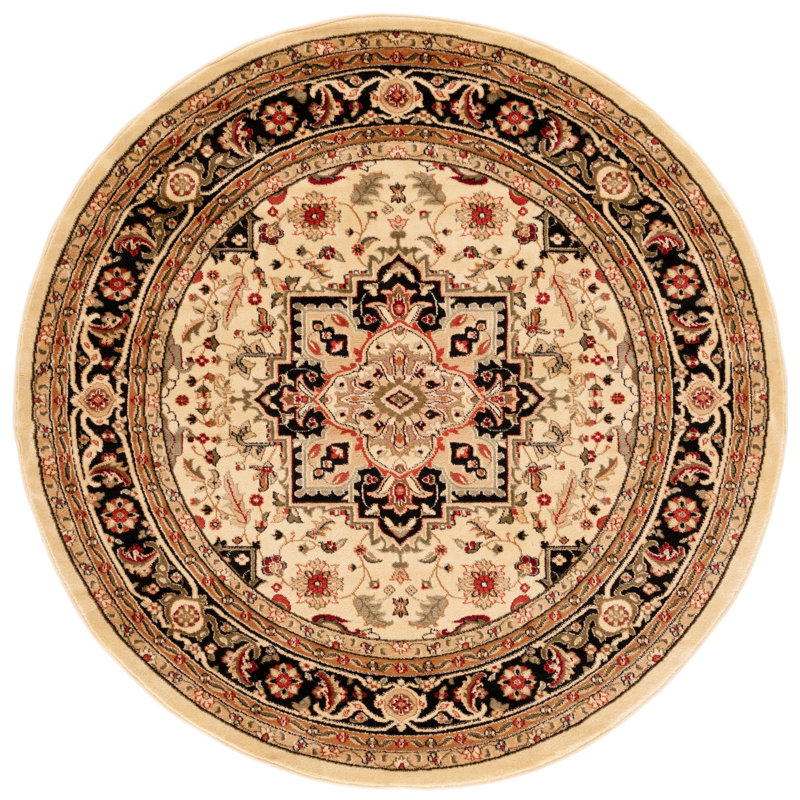 Truffi Performance Oriental Rug, Round 6'