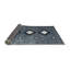Tapis de zone gris foncé contemporain-727102775