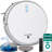 Serenelife Smart Robot Vacuum Cleaner And Mop Combo, 2000Pa Suction, App Control, 4 Cleaning Modes, Anti-Fall Sensors, Self-Charging, Ideal For Pet Hair, Carpet And Hard Floors, White-121704973