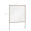 Miroir carré pour commode 38x38 Flo