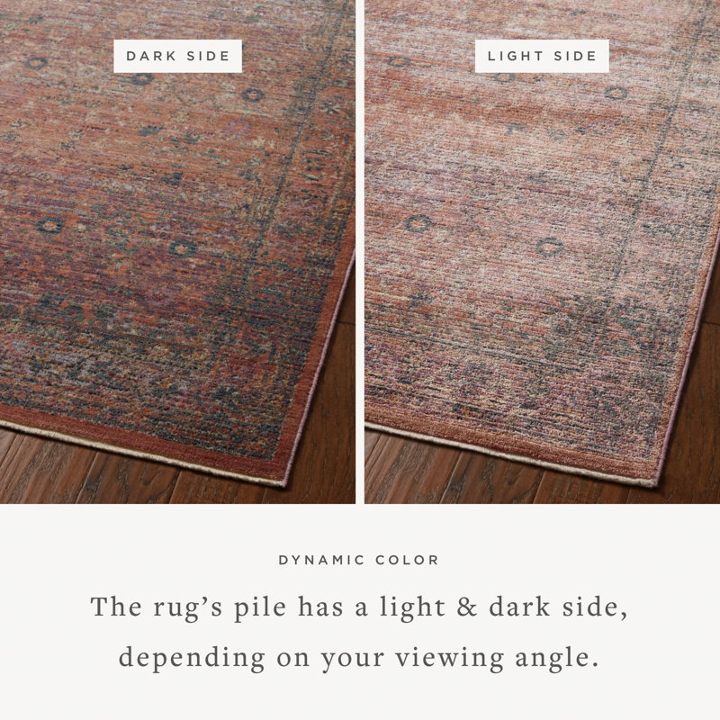 Modern Blue Rectangular Low Pile Area Rug 48"L x 31"W