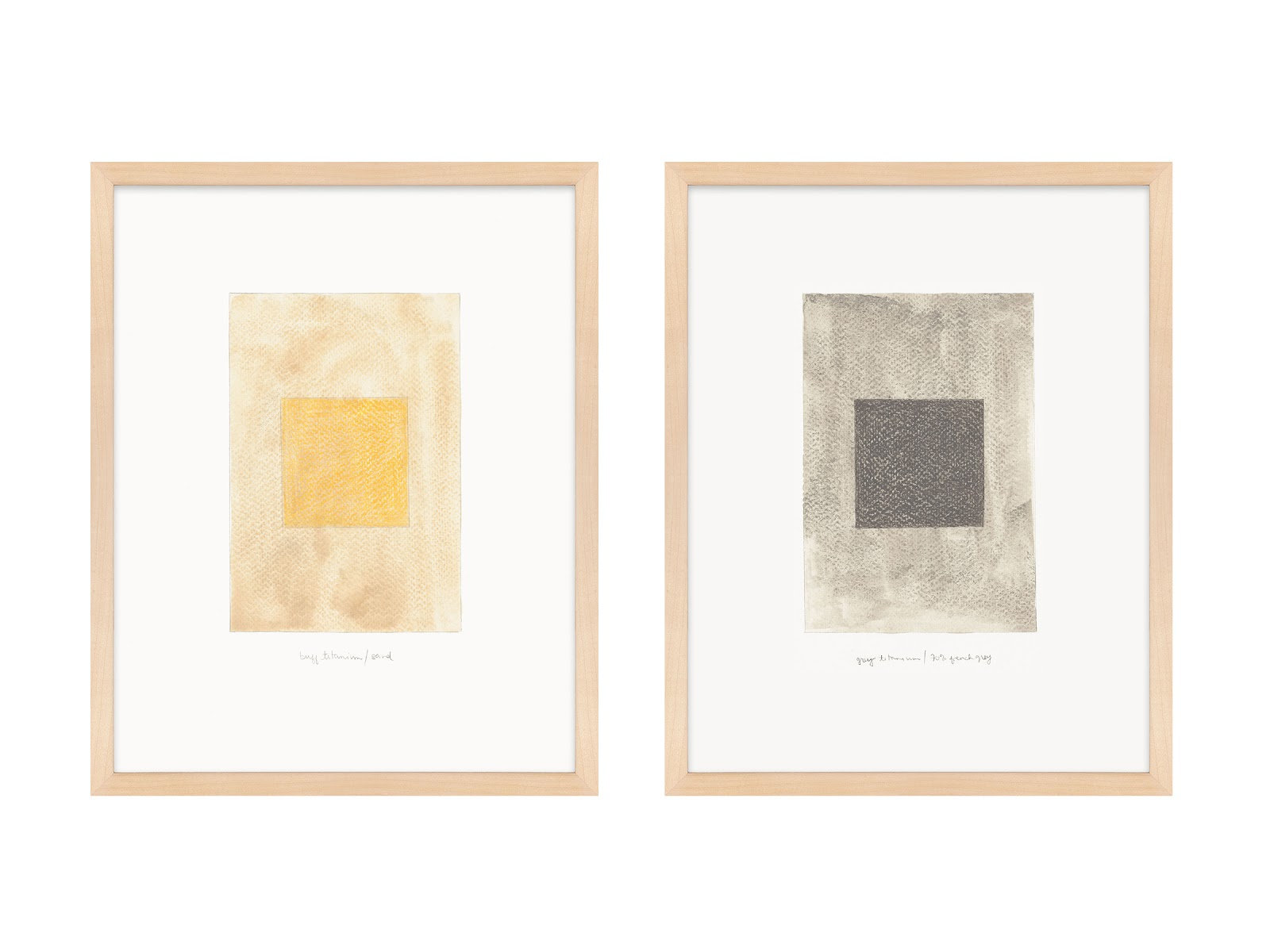 Lamaria "Tonal Shift" Print by Beth James, 30" W x 38" H, Maple Framed