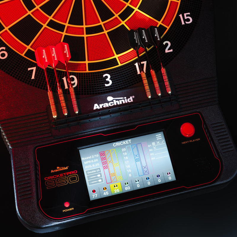Arachnid Cricket Pro 950 Electronic Dartboard