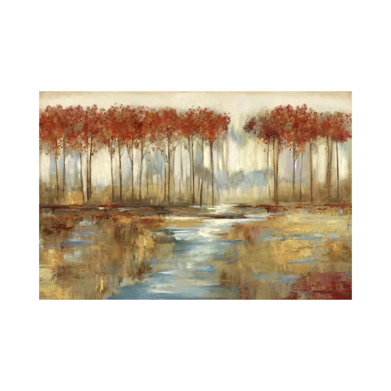 Gracious Landscape by Allison Pearce - Wrapped Canvas Painting, 152.5 cm H x 101.5 cm W