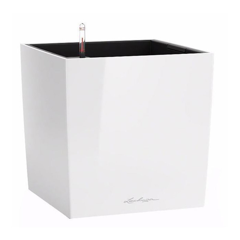 Pot Planter, 50cm H x 50cm W x 50cm D, White