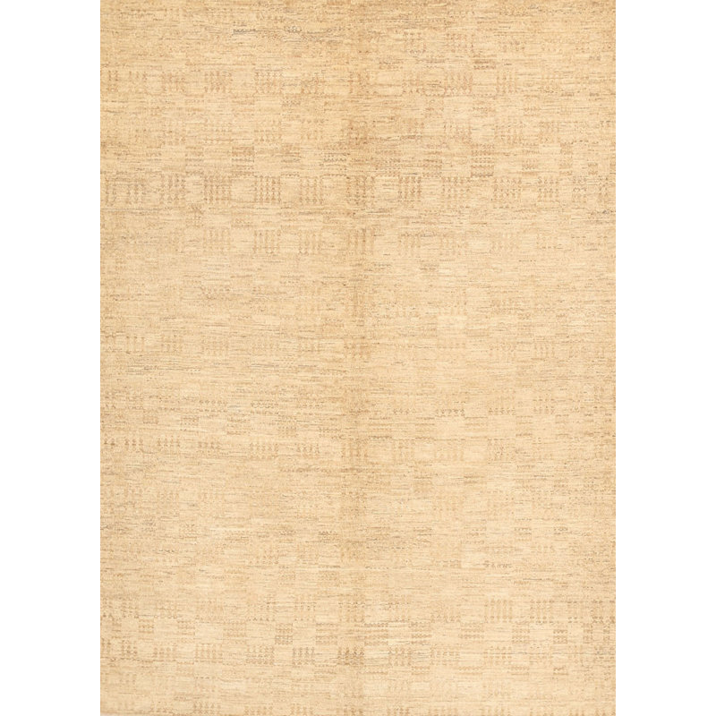 Surface beige contemporaine tapis, Rectangle 5 pi x 7 pi