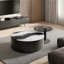 Table basse ronde en pierre micro-cristalline-122913993