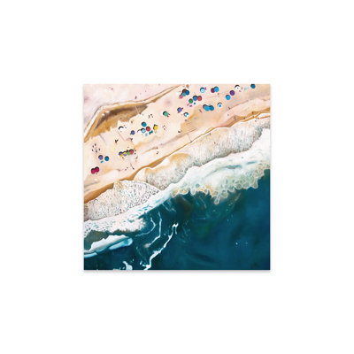 Long Island Beach, reproduction sur verre acrylique