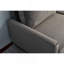 Canapé confortable et durable rembourré de mousse haute densité avec tissu en microfibre douce et structure en bois massif-836719810