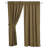 Annabelle 100% Cotton Room Darkening Curtain Pair