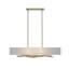 Luminaire suspendu rectangulaire à 4 lumières pour îlot de cuisine Brindille-114768318-114768328