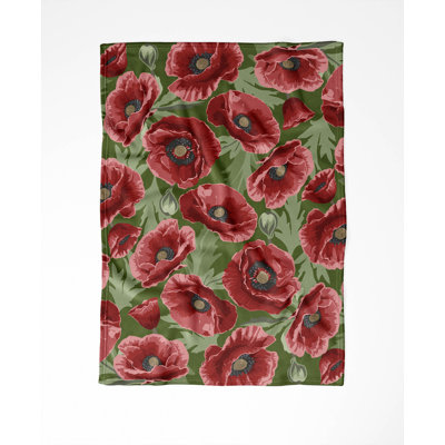 Couverture en velours de molleton Poppie