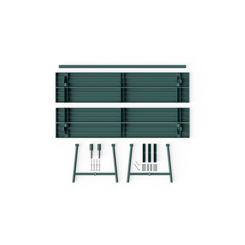 Fatboy® Fred's Table - Light Gray, Dark Sage