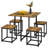 4 - Person Trestle Dining Set-1916971044-1916971043
