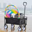 Chariot de plage pliant Wagon Garden (noir)-118414728-118414729