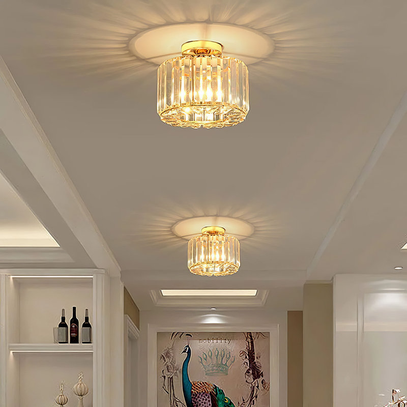 Addah Crystal Flush Mount