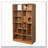 Modern 2 IN 1 Wood Bookshelf Cat House-33429383