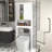 Over The Toilet Storage Cabinet, Bathroom Shelf Over Toilet, Bathroom Storage Cabinet Organizer,Wood Bathroom Space Saver-1907287044