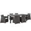 Ensemble repas d'extérieur avec coussin 7 pièces Modway Junction-1164855173-1131090421-1131090422