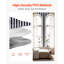 Peel and Stick Wallpaper 17.7x590.5 in Black White Geometric Waterproof