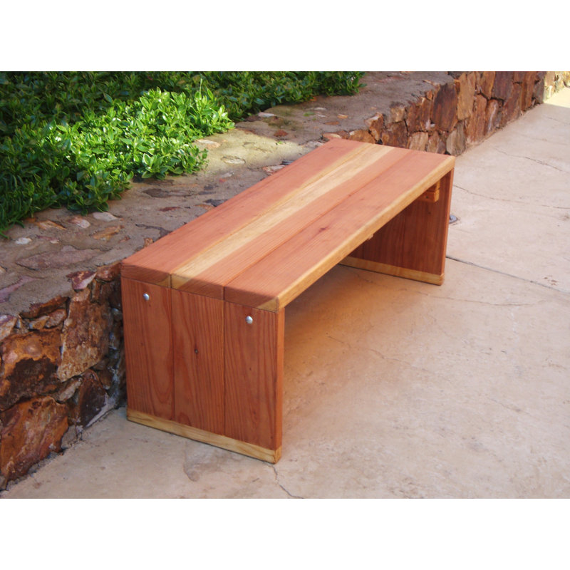 Banc de pinic en bois Montserrat, H 17 po x l 48 po x P 11 po, Super Deck