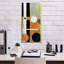  «Switching Levels 1» par Alonzo Saunders, art mural sur toile, 12 po x 24 po