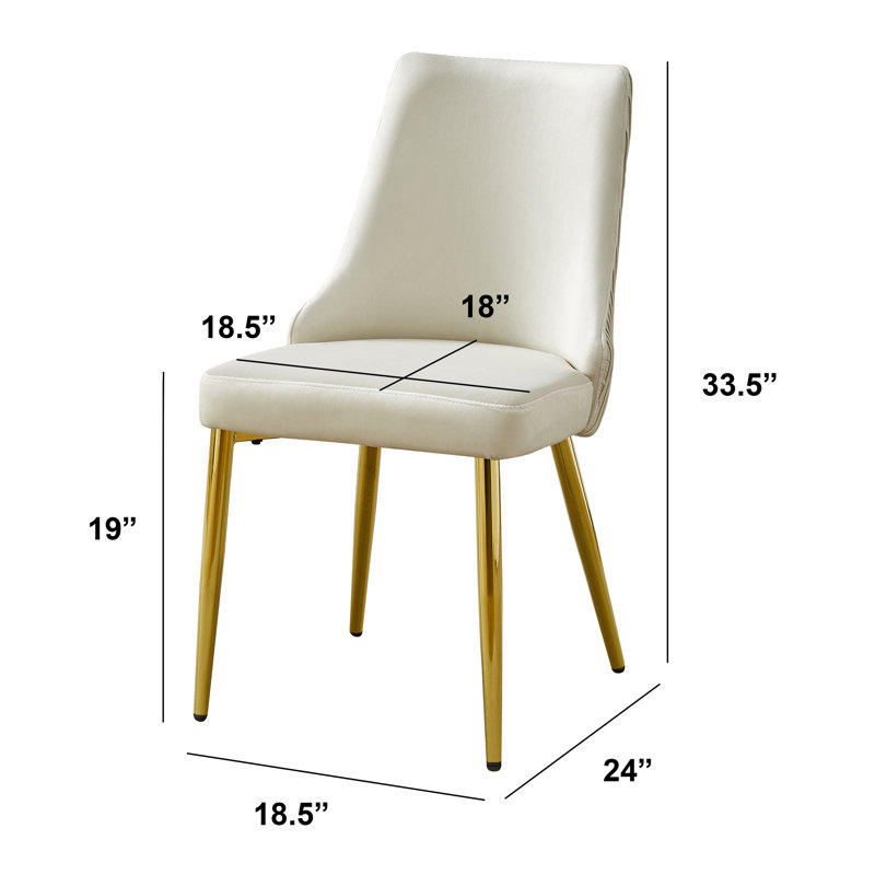 Ensemble de salle à manger en verre L 63 po x l 39 po avec motif en marbre blanc, Crème, 7