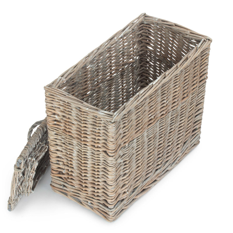 August Grove Wicker Decorative Basket