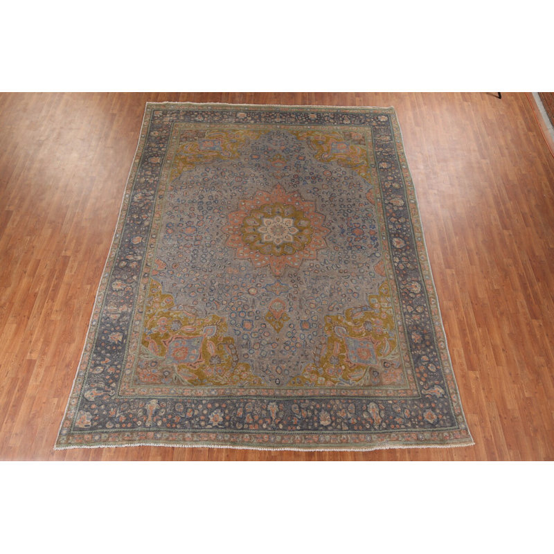 Tapis traditionnel rétro vieilli 10 x 13