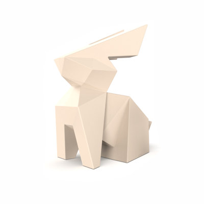 Statue de jardin lapin en plastique