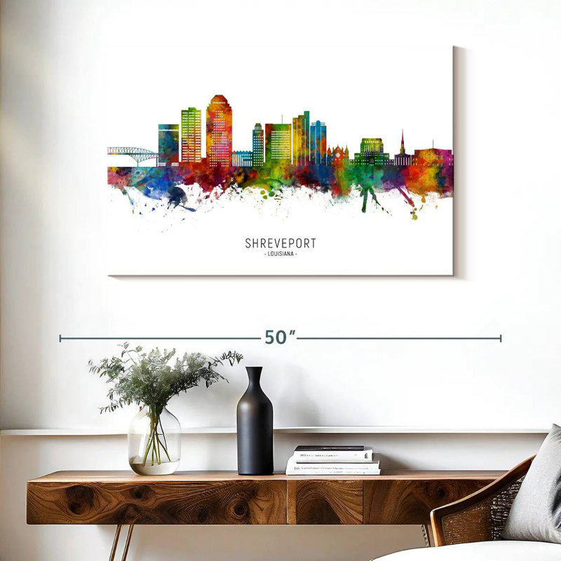 Nicci Shreveport, Louisiane, horizon I, H 26 po x l 39 po