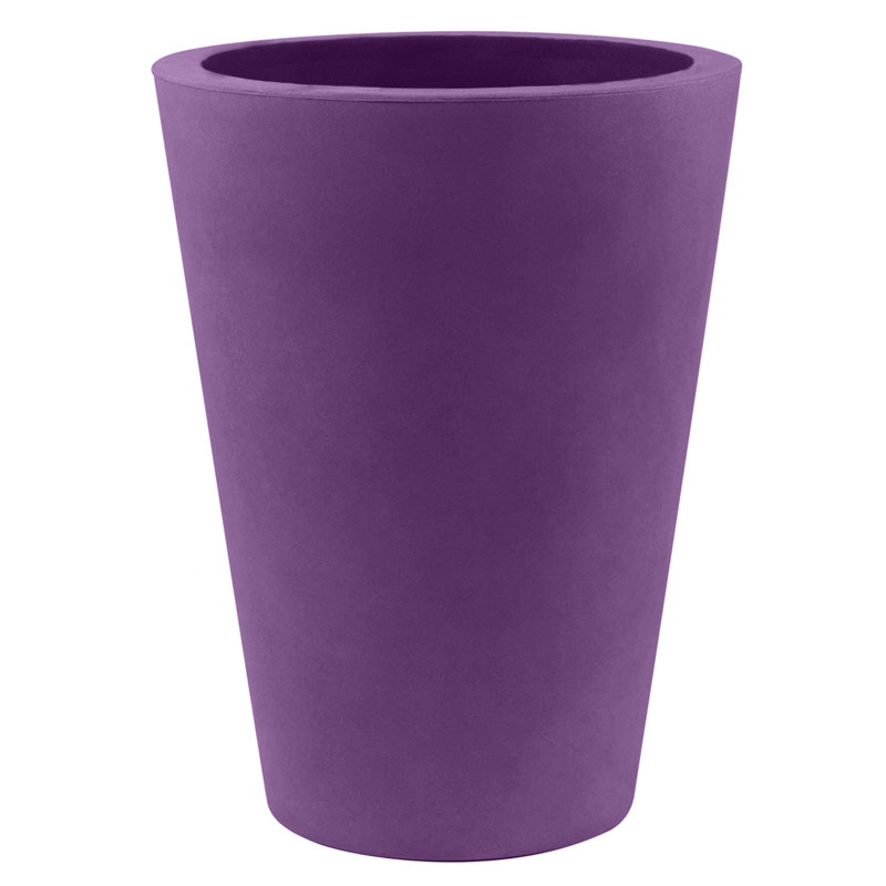 Nano Resin Pot Planter, 11" H x 5.5" W x 5.5" D, Steel