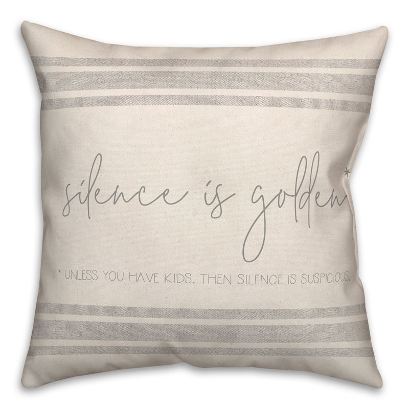 Coussin 18 po Golden Silence