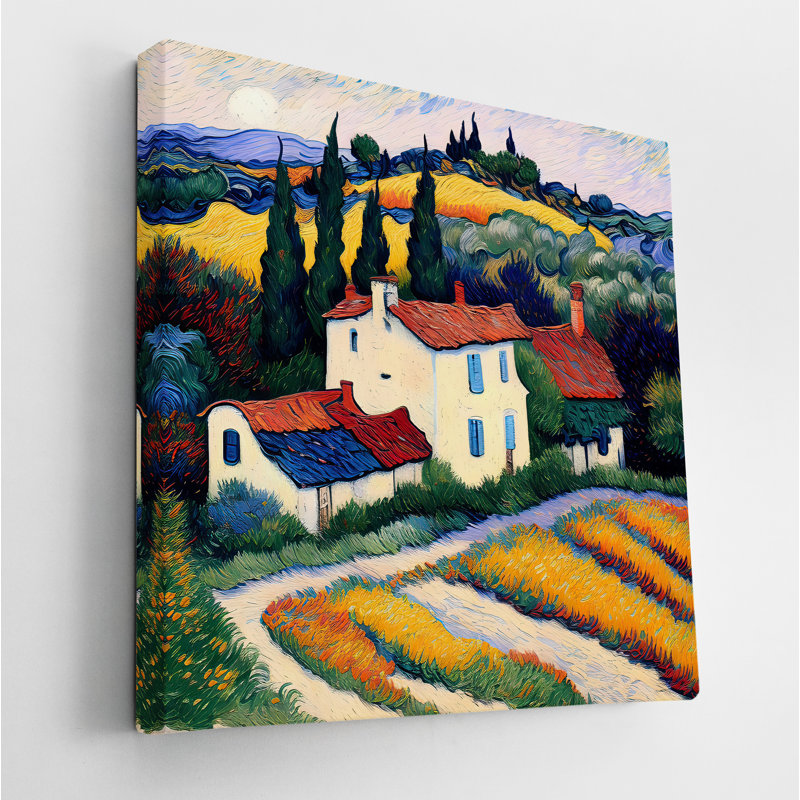 Tuscan Vineyards, 36" H x 36" W