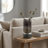 Aurian Glass;Steel Table Vase-434678926