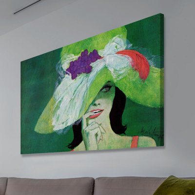 « look the other way », reproduction sur toile tendue