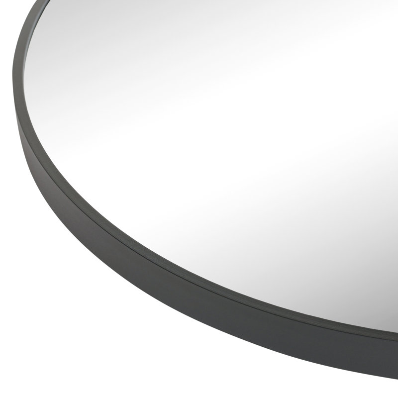 Metal Oval Mirror