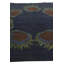 Tapis carré bleu marine Otto