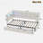 Upholstered Daybed With 2 Drawers, Charging Station, Led Lights, Storage Headboard And Checkered Button Decoration-2144532750
