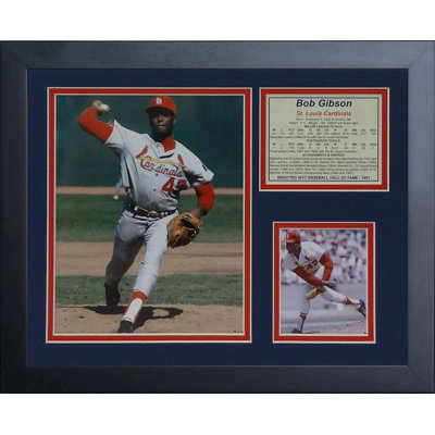 Souvenirs encadrée bob gibson